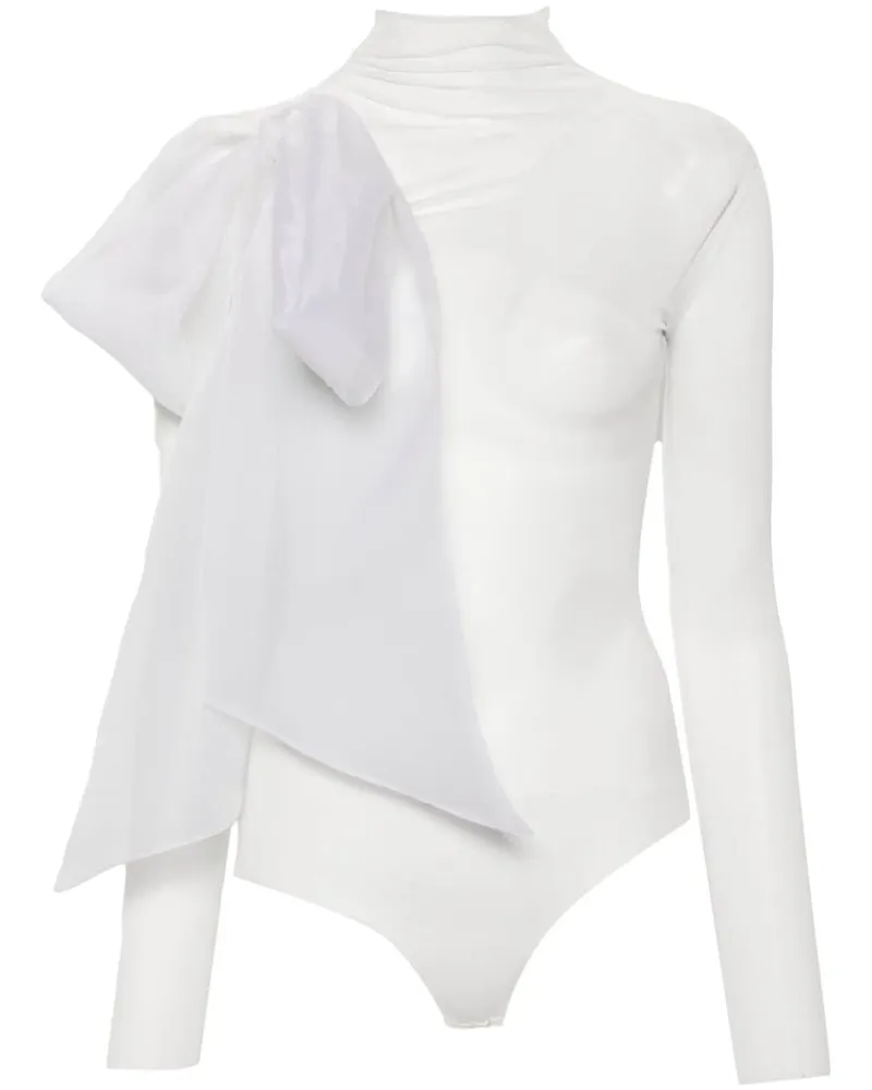 ATU Body Couture Semi-transparenter Body - Weiß Weiß