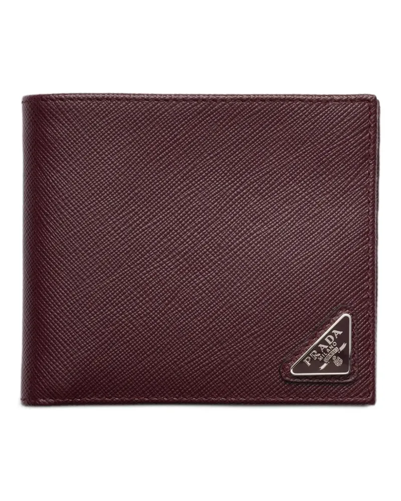 Prada Saffiano leather wallet - Rot Rot