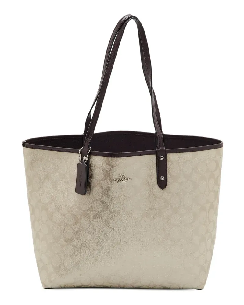 Coach Signature City Tote Bag - Nude Nude