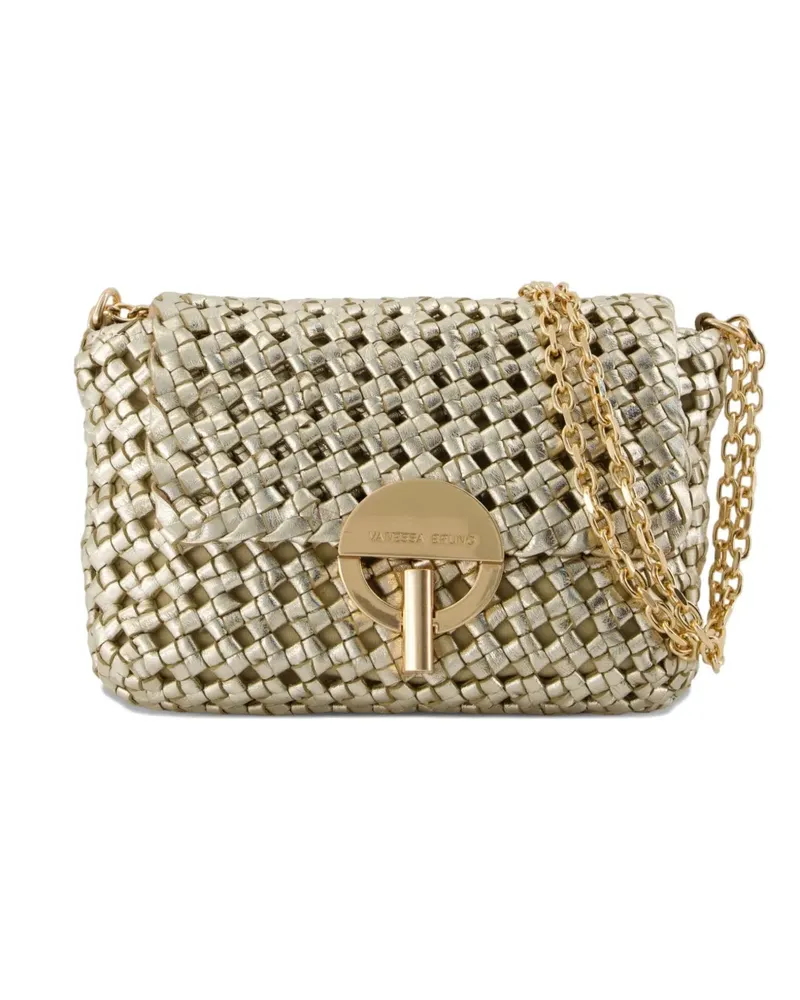 Vanessa Bruno Moon Moyen Schultertasche - Gold Gold