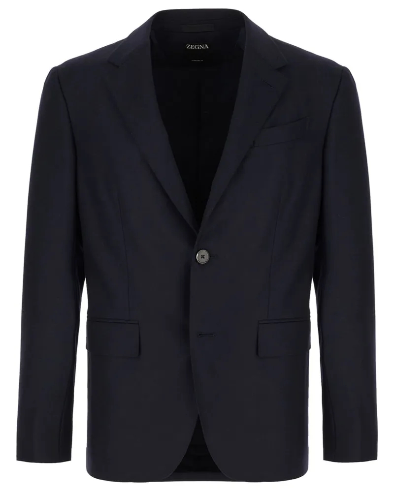 Ermenegildo Zegna Einreihiges Sakko - Blau Blau