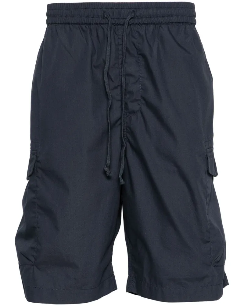 Universal Works Cargo-Shorts mit Kordelzug - Blau Blau