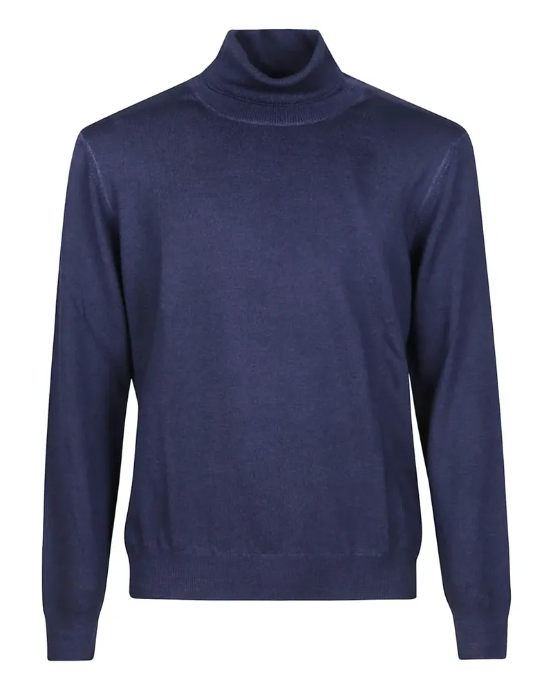Fay Pullover mit Rollkragen - Blau Blau