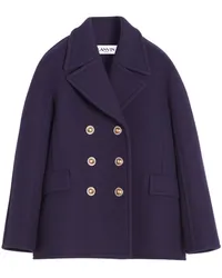 Lanvin Doppelreihige Cabanjacke Blau