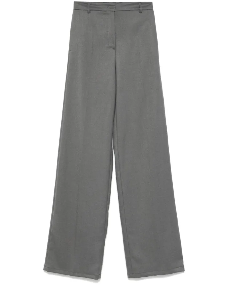 Blanca Hose mit geradem Bein - Grau Grau