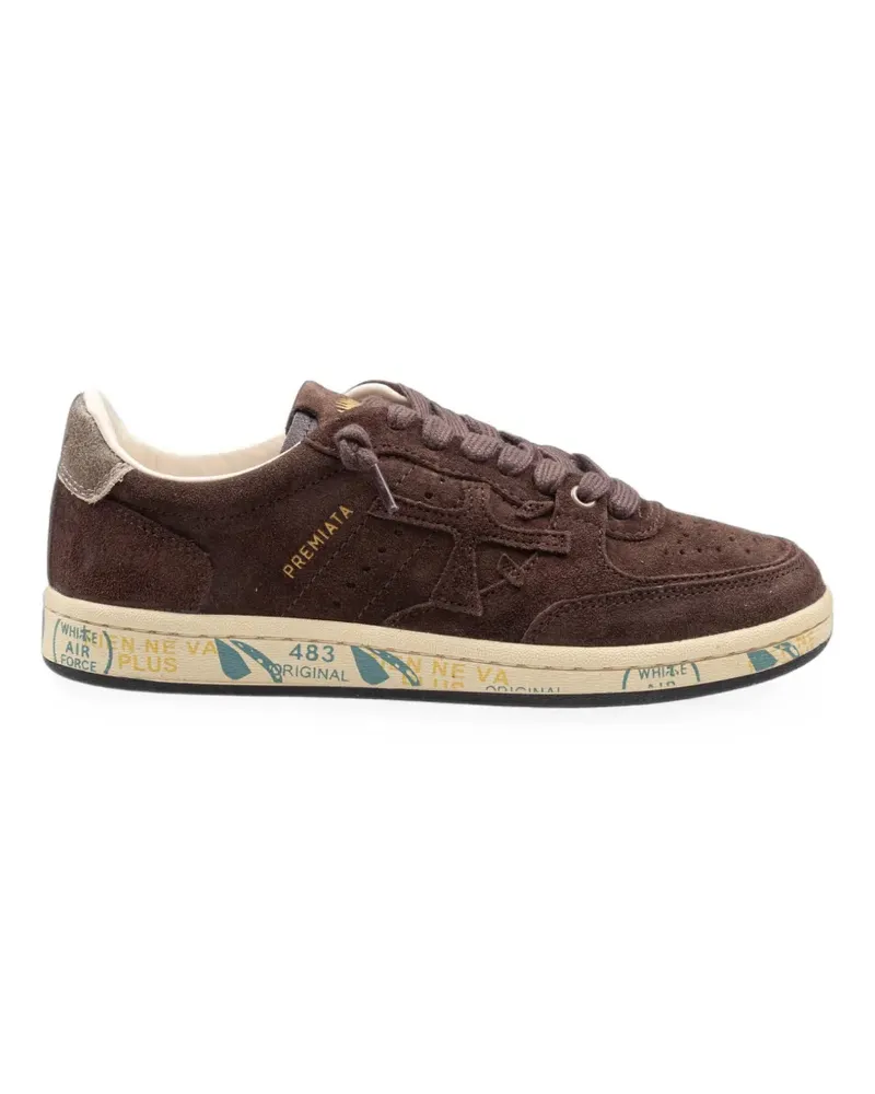 Premiata Bskt Sneakers aus Wildleder - Braun Braun