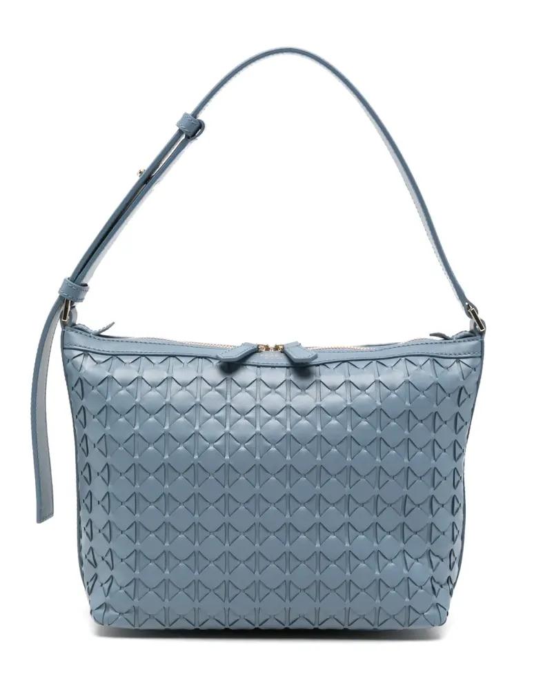 Serapian small Ani mosaico shoulder bag - Blau Blau