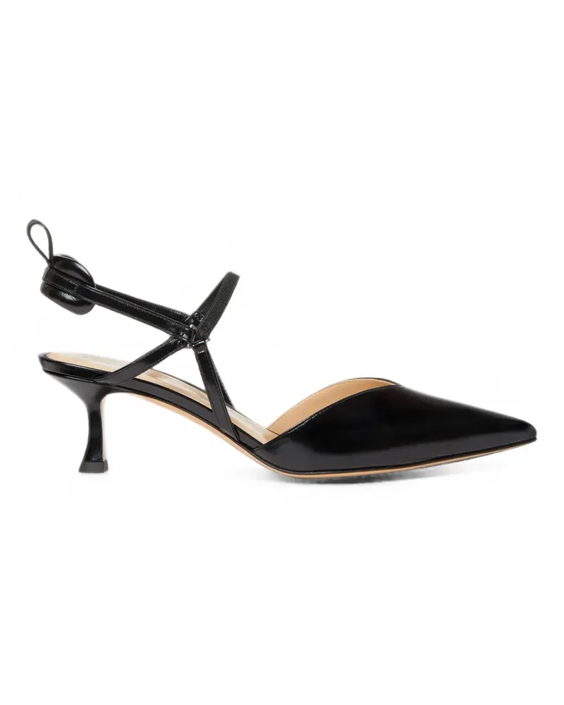 Fendi Very Colibri pointed-toe slingback pumps - Schwarz Schwarz