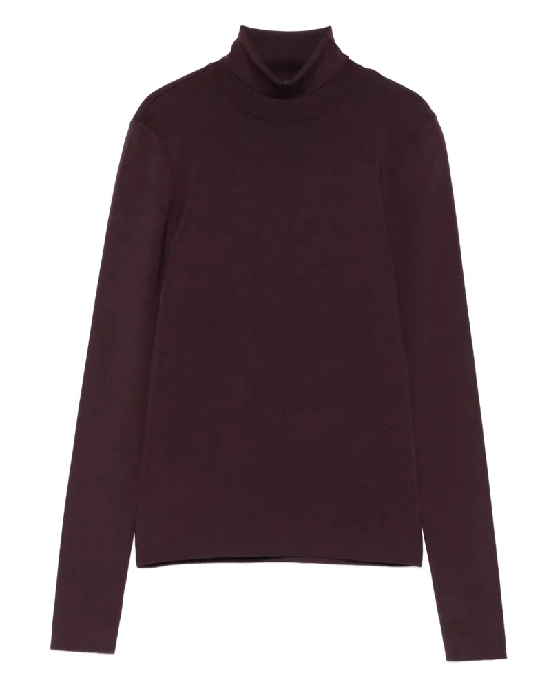 Joseph Langärmeliger Rollkragenpullover - Rot Rot