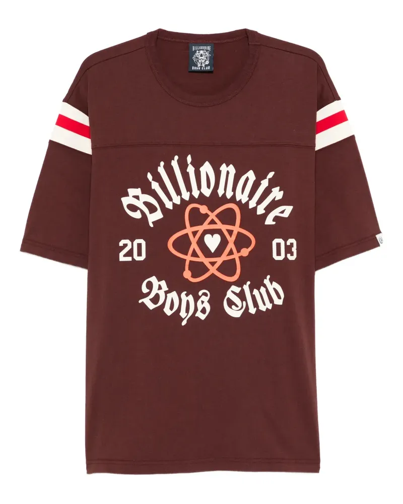 Billionaire Boys Club Atom Sport T-Shirt mit Logo-Print - Braun Braun