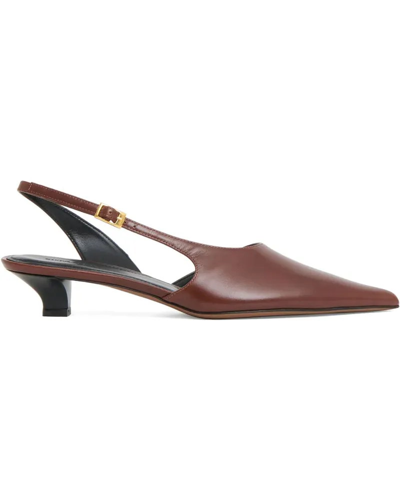 Mansur Gavriel Anna Slingback-Pumps mit Absatz - Rot Rot