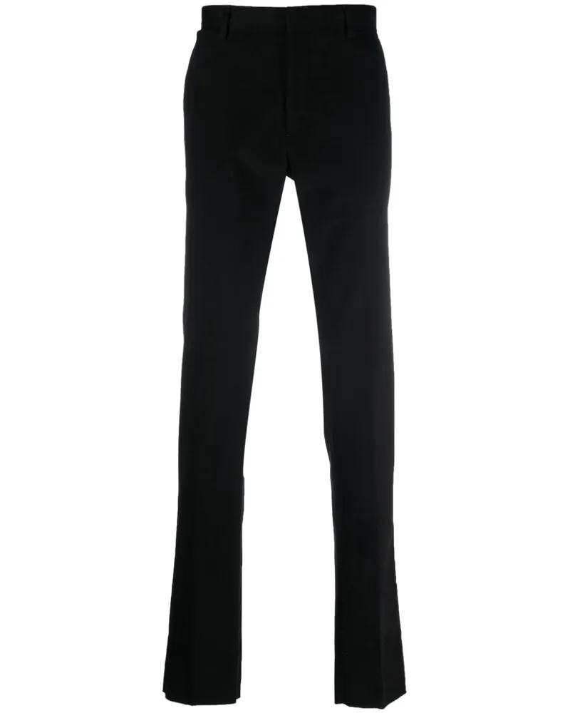 Ermenegildo Zegna Halbhohe Winter Chino - Schwarz Schwarz