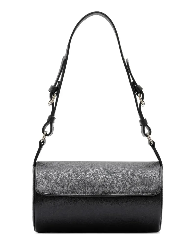 Sarah Chofakian Porto Esmeralda cylinder shoulder bag - Schwarz Schwarz