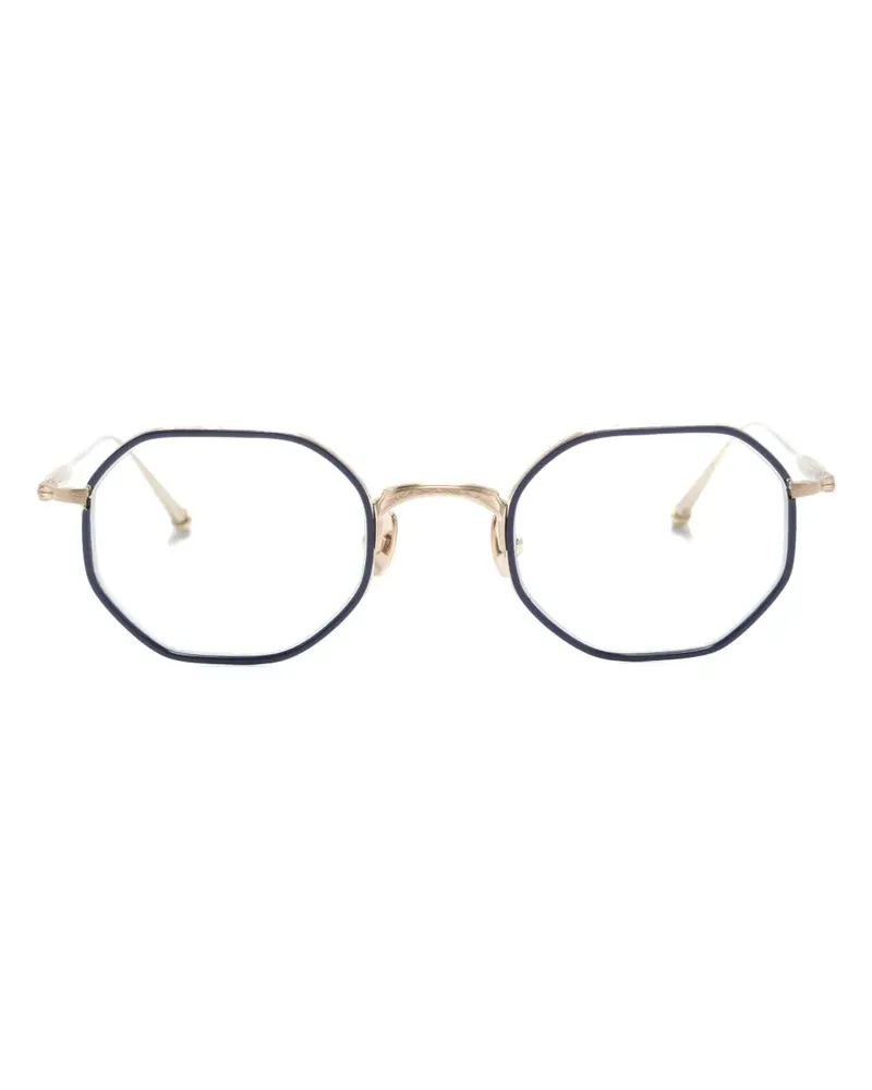 MATSUDA Brille mit achteckigem Gestell - Blau Blau