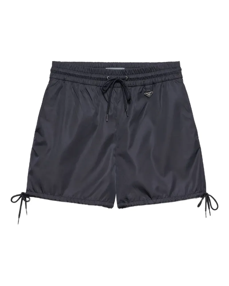 Prada Shorts mit Kordelzug - Blau Blau