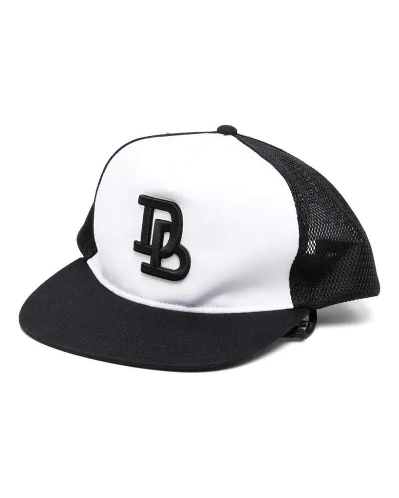 Doublet Emoji Goggle Baseballkappe - Schwarz Schwarz