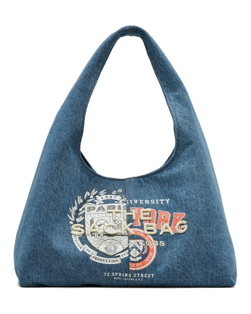 Marc Jacobs Große Schultertasche - Blau Blau