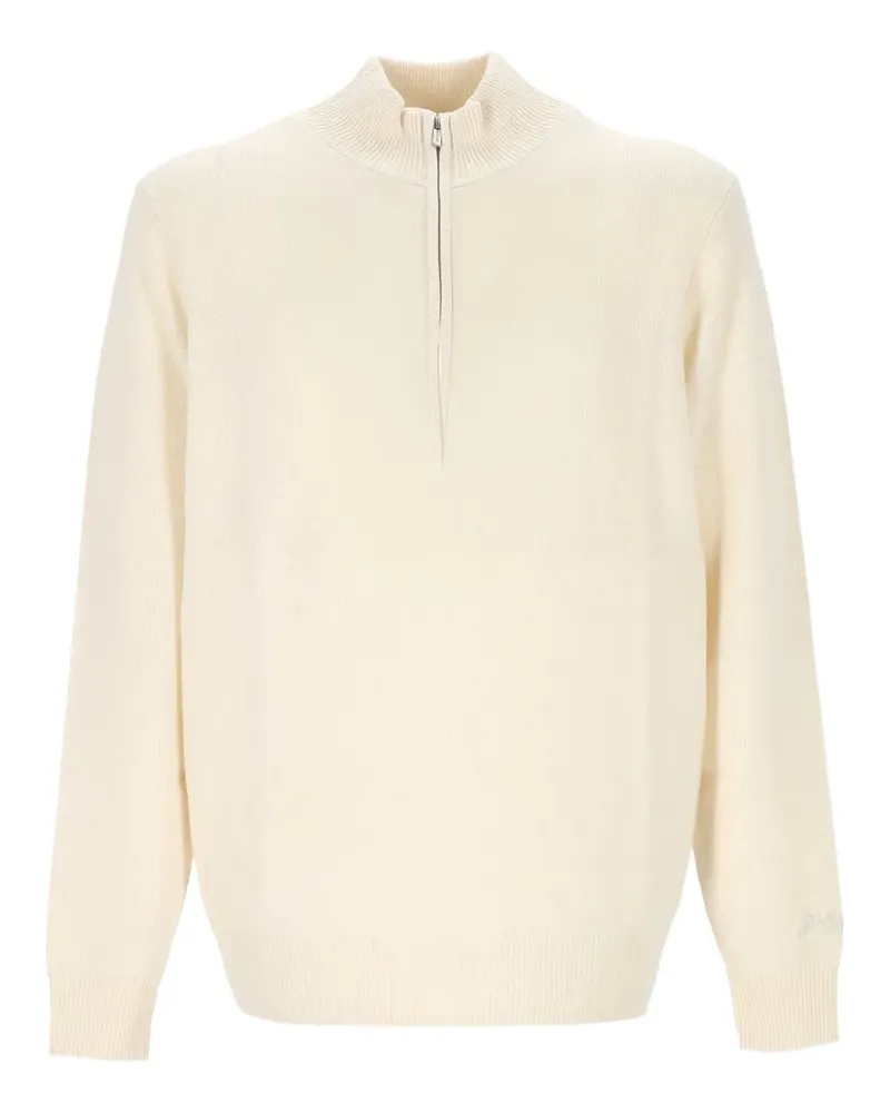 MC2 Saint Barth Pullover mit Reißverschluss - Nude Nude