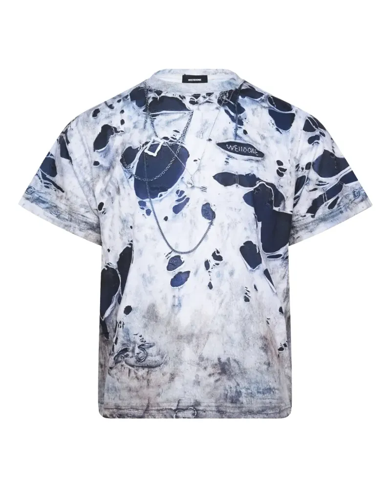 WE 11 DONE short-sleeve T-shirt - Grau Grau