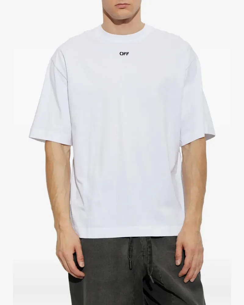 OFF-WHITE Narciso T-Shirt - Weiß Weiß