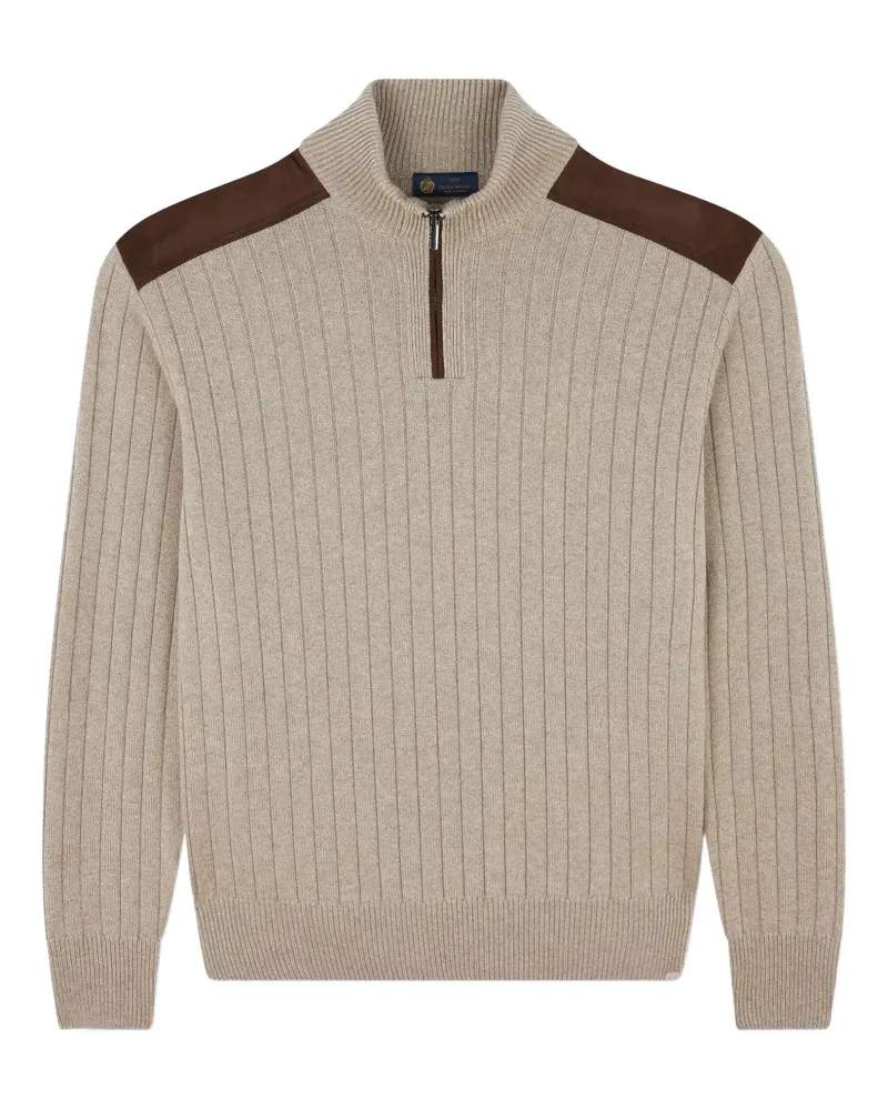 Paul & Shark half-zip sweater - Nude Nude
