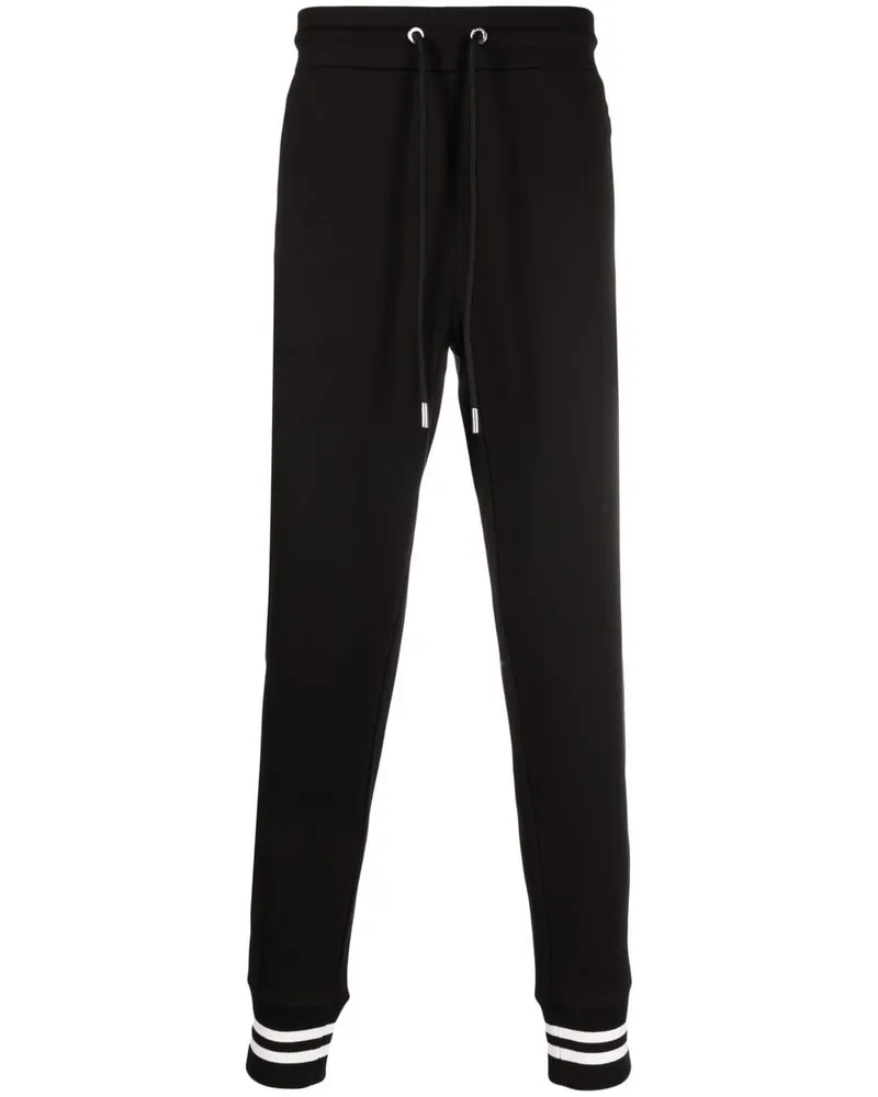 Moncler Jogginghose mit Logo-Patch - Schwarz Schwarz