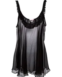 Gilda & Pearl Bardot Black Babydoll' Nachthemd Schwarz