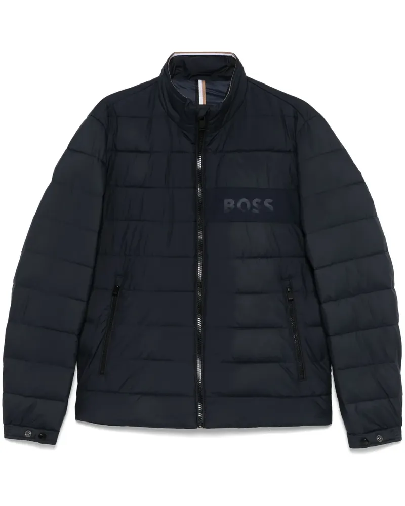 HUGO BOSS Wasserabweisende Jacke - Blau Blau