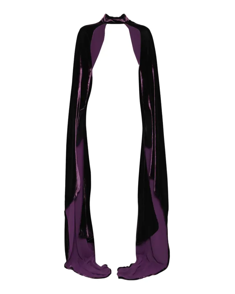 COSTARELLOS open-front cape - Violett Violett