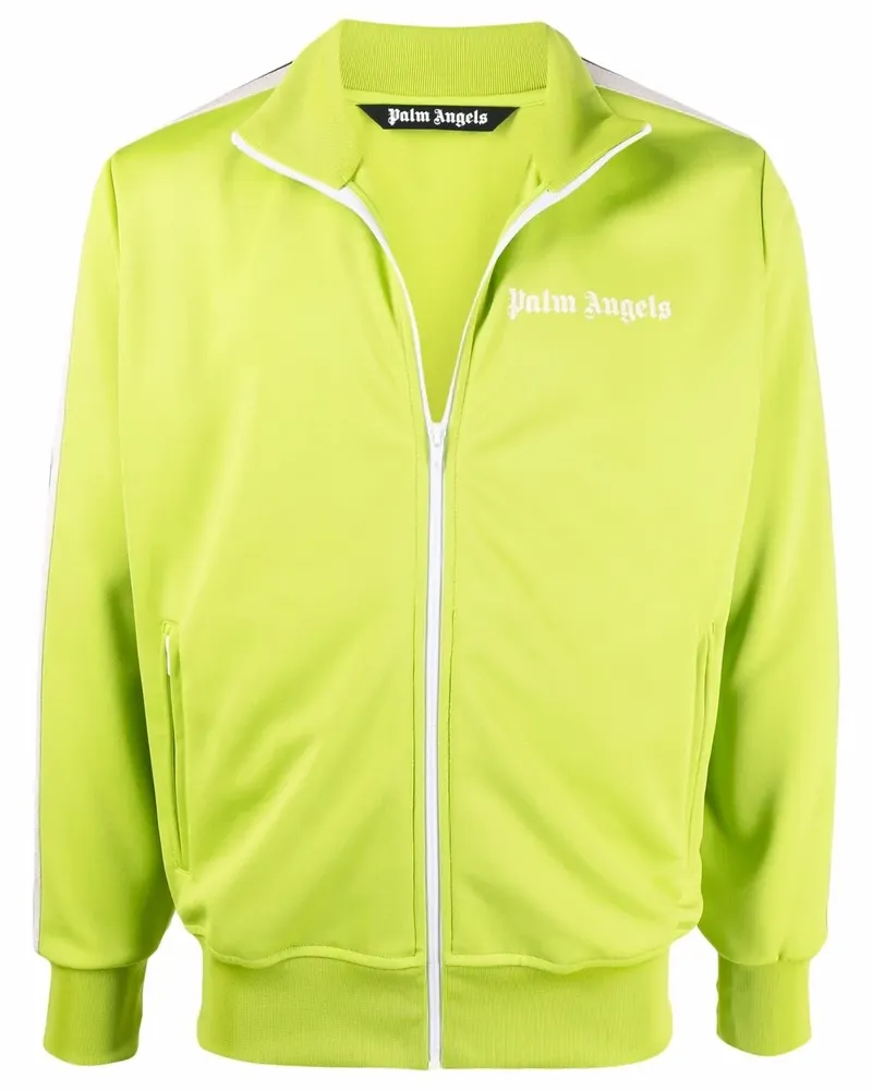 Palm Angels Sportjacke mit Streifen - Grün Grün
