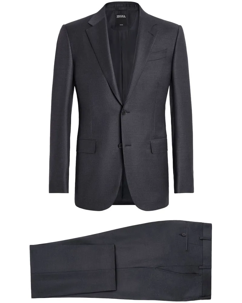 Ermenegildo Zegna Anzug mit schmalem Schnitt Grau