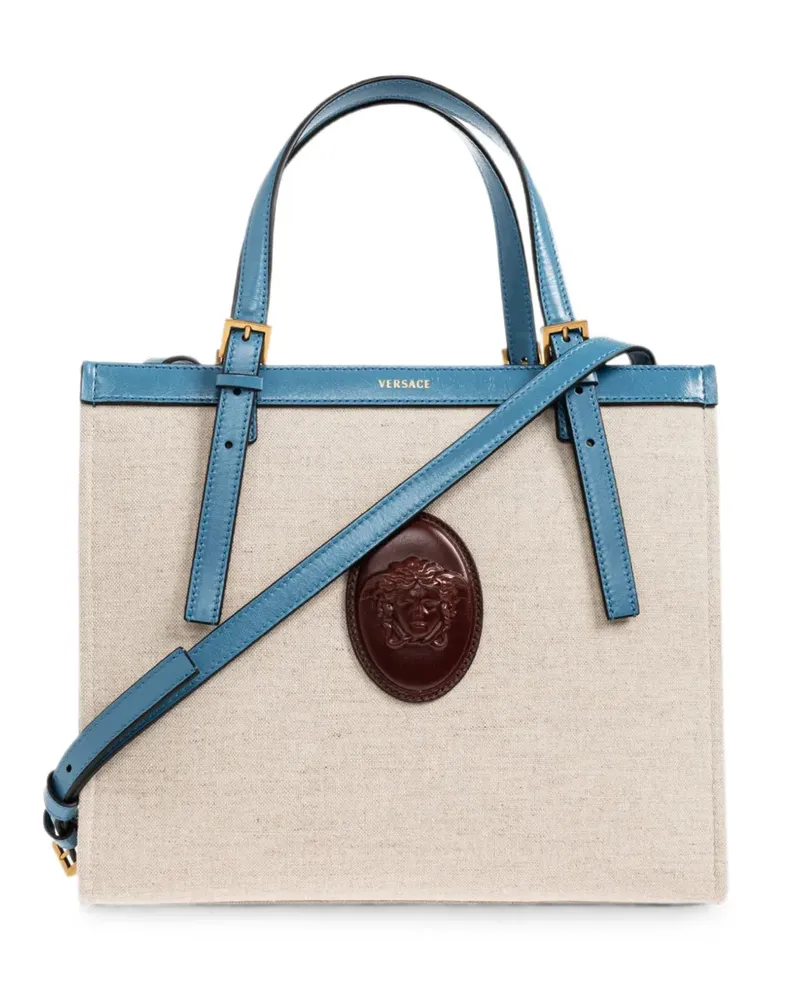 Versace large Rivière tote bag - Nude Nude