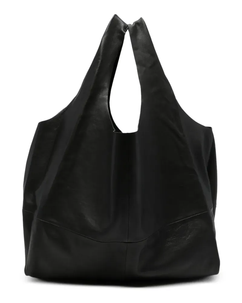 Cortana XL U Slouchy Tote Bag - Schwarz Schwarz