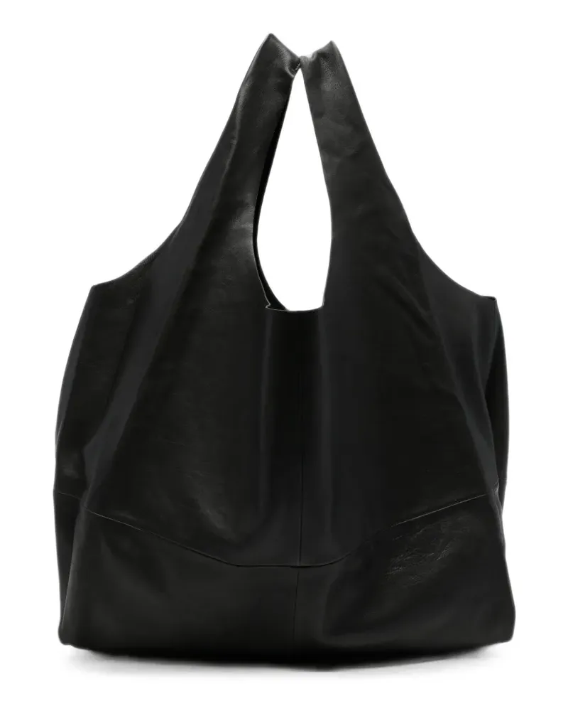 Cortana XL U Slouchy Tote Bag - Schwarz Schwarz