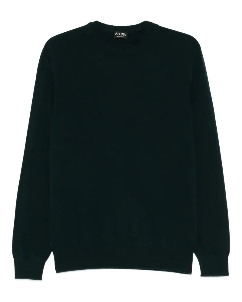 Ermenegildo Zegna Klassischer Kaschmirpullover - Grün Grün