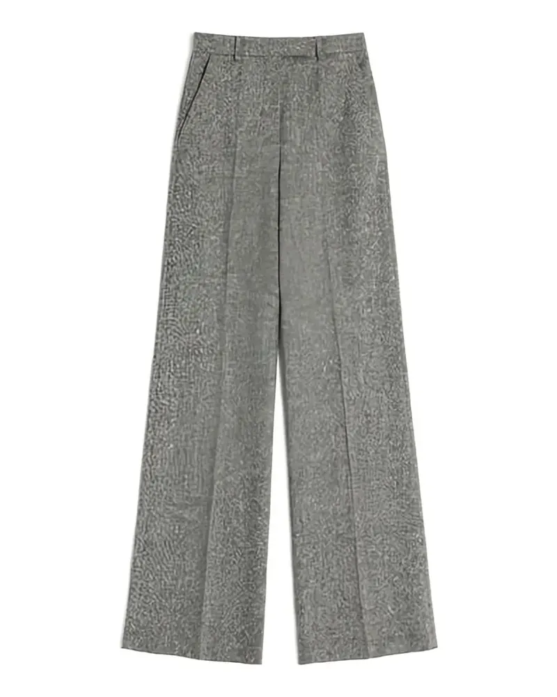 Valentino Garavani Hose aus Natté-Gewebe - Grau Grau