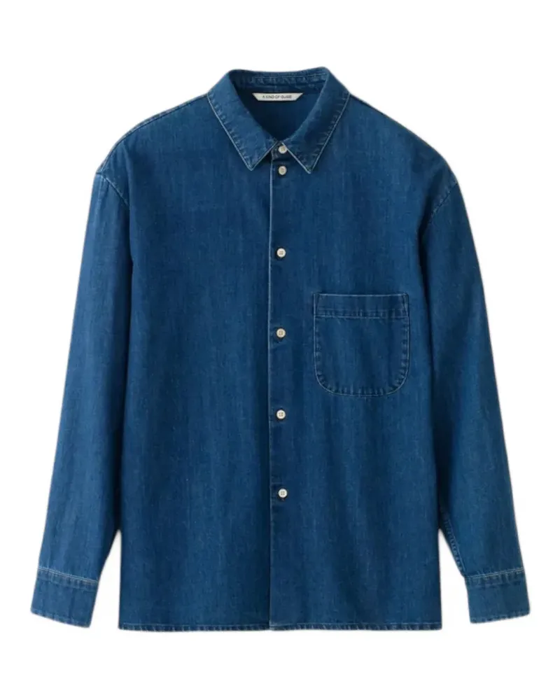 A Kind Of Guise Gusto Hemd - Blau Blau
