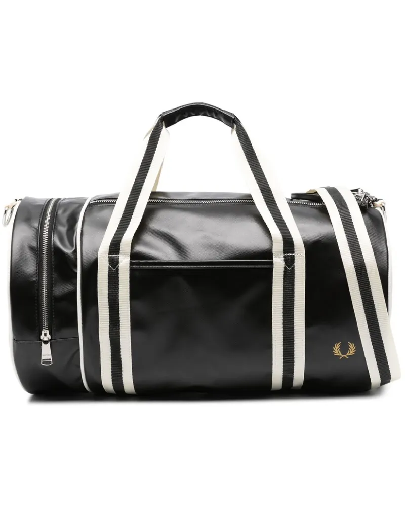 Fred Perry Reisetasche mit Logo-Print - Schwarz Schwarz