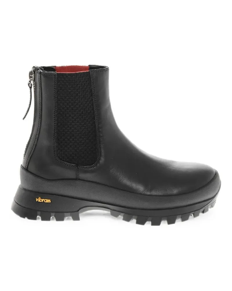Woolrich lug-sole ankle boots - Schwarz Schwarz