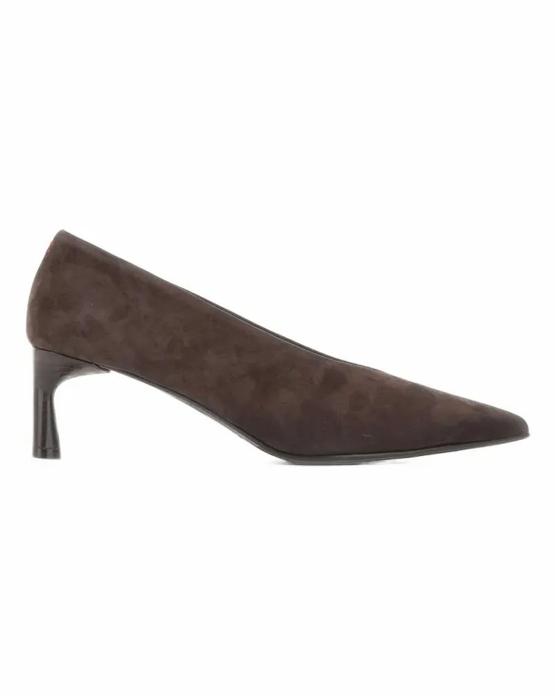 HALMANERA Jade V-cut pumps - Braun Braun