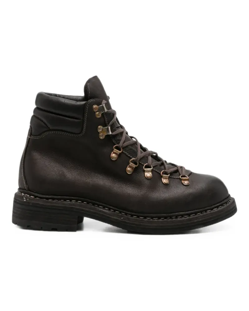 GUIDI Hiking-Boots mit Schnürung - Braun Braun