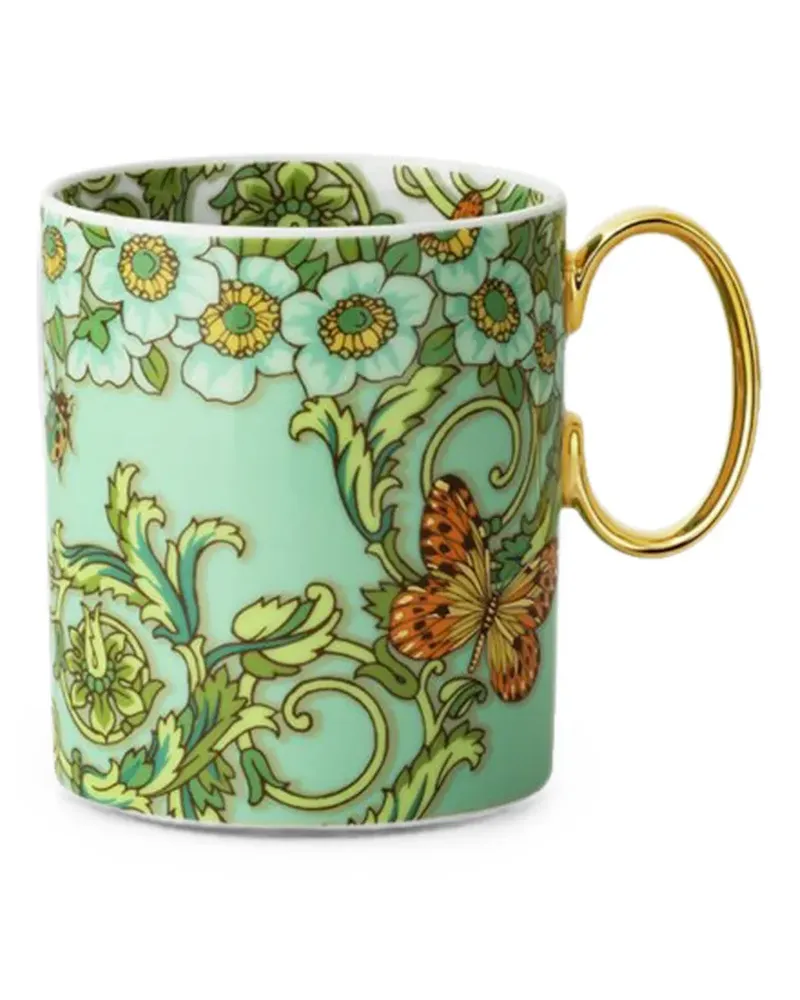 Versace Le Jardin porcelain mug - Grün Grün