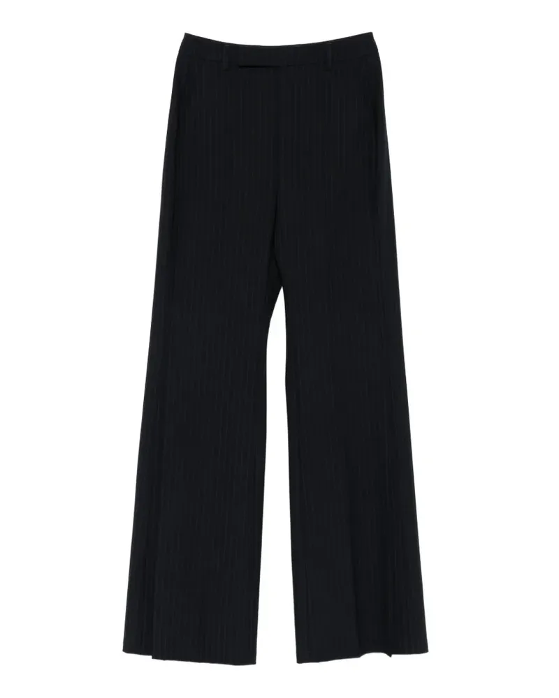 Séfr Jess pinstriped trousers - Blau Blau