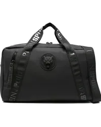 Philipp Plein Reisetasche mit Logo-Riemen Schwarz