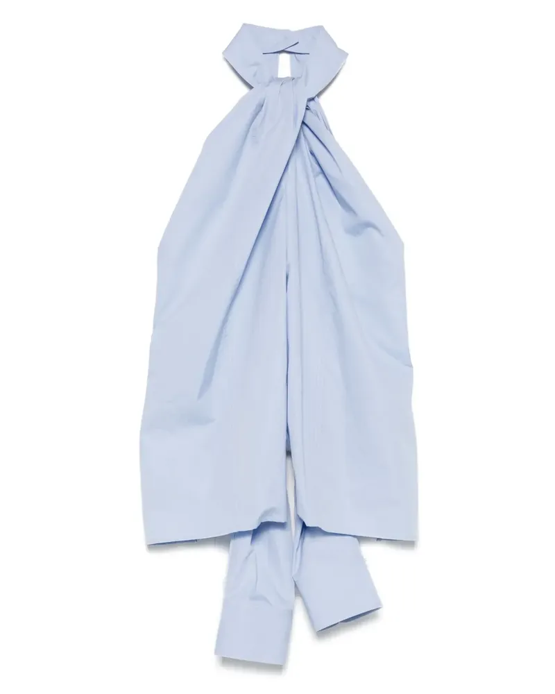 Stella McCartney Top mit Neckholder - Blau Blau