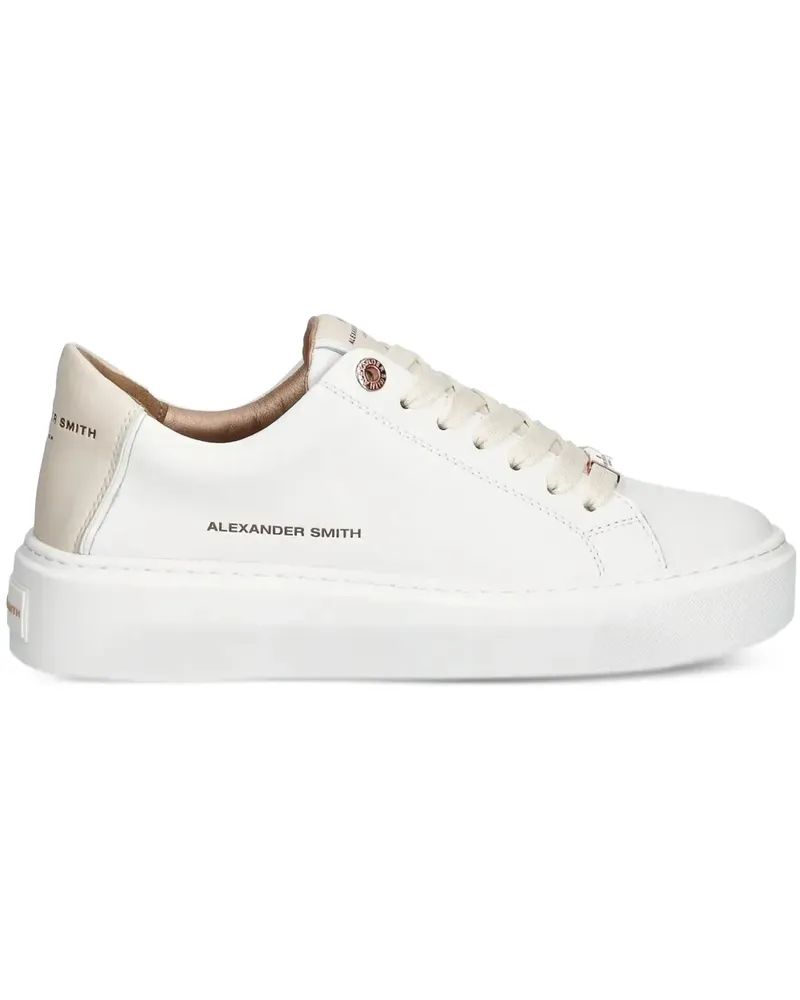 Alexander Smith London Sneakers mit dicker Sohle - Weiß Weiß