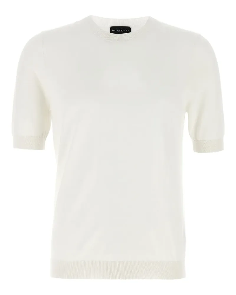 Ballantyne Klassisches T-Shirt - Weiß Weiß