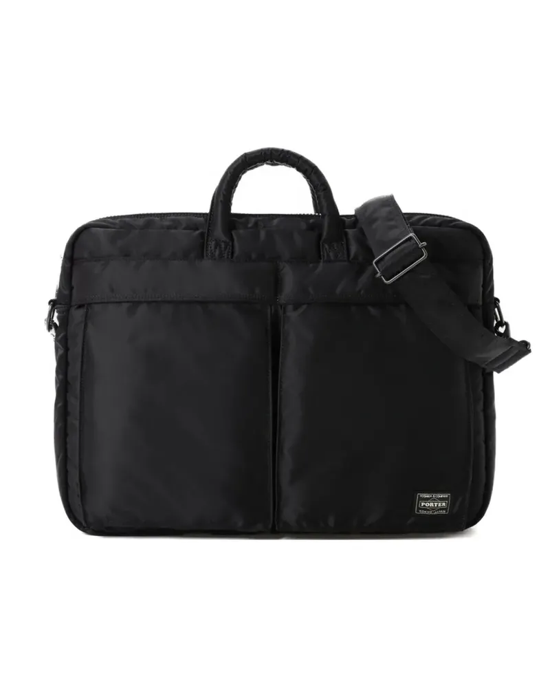 PORTER-YOSHIDA & CO Tanker laptop bag - Schwarz Schwarz