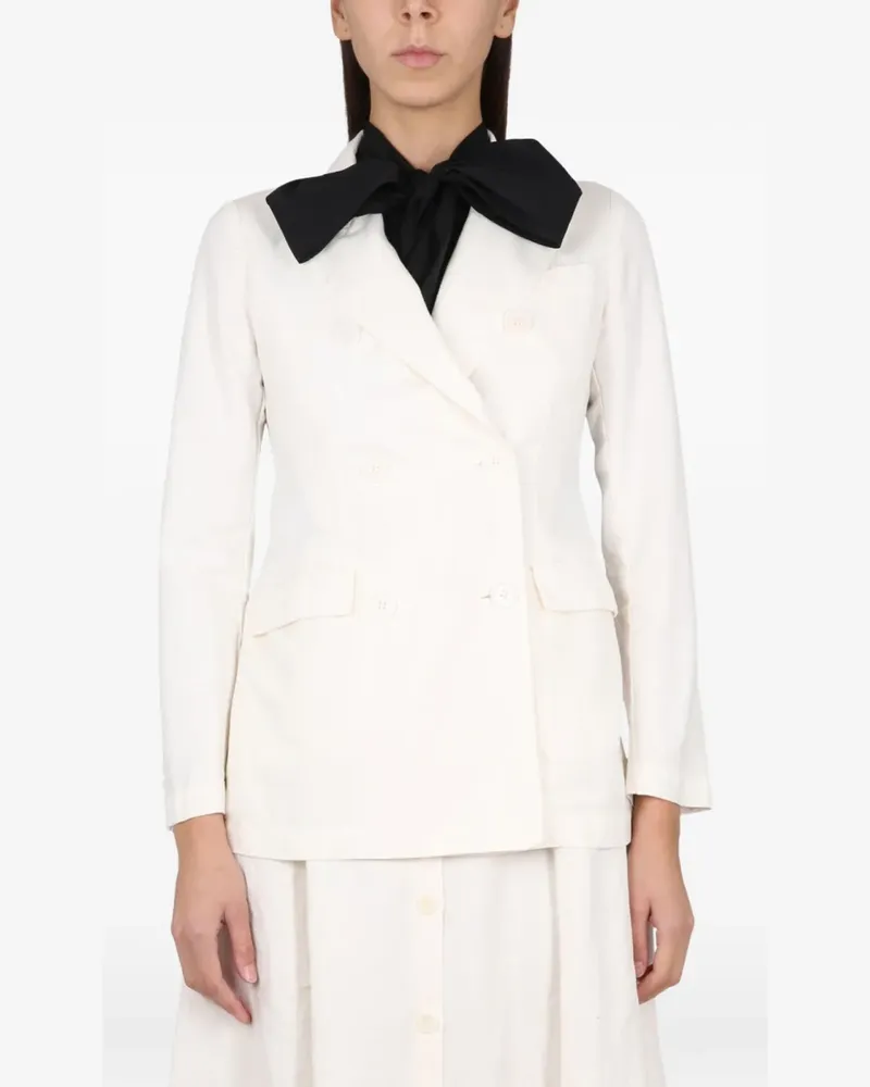 ASPESI double-breasted blazer - Nude Nude