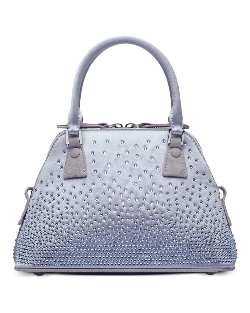 Maison Margiela Kristallverzierte Tote Bag - Violett Violett